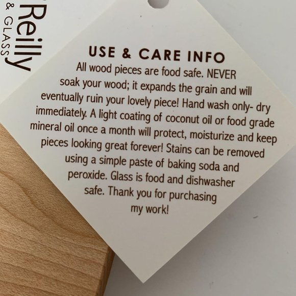 NWT Denise O' Reilly Cheese Board Knife Gift Set Fern Hostess Housewarming Gift - Picture 7 of 12